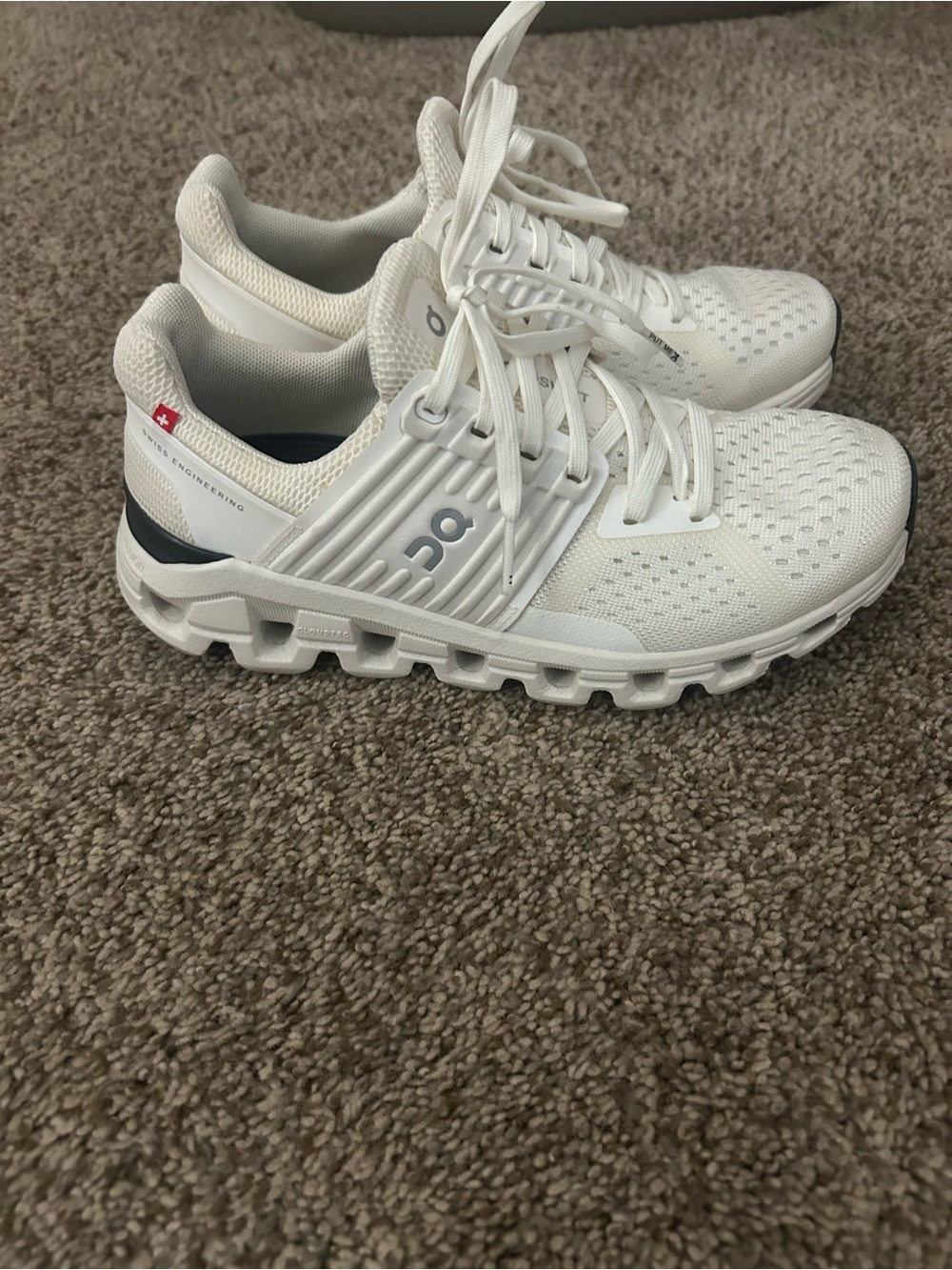 Cloudswift ALL WHITE, Size 5.